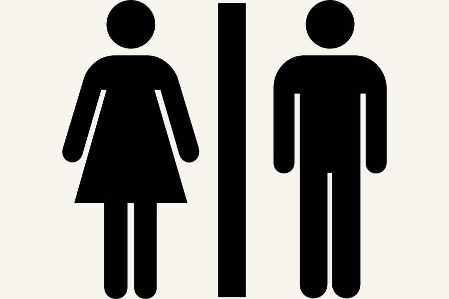 Piktogram toilet